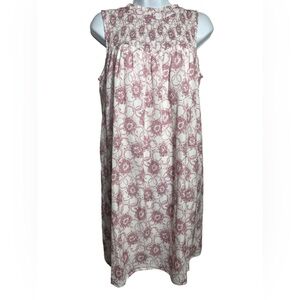 Davi & Dani dress size small pink & white‎ sleeveless summer dress 🩷🩷